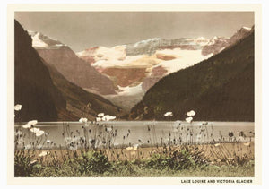 Lake Louise & Victoria Glacier Postcard