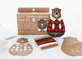 Beaver Embroidery Kit