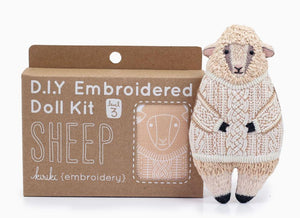 Sheep Embroidery Kit