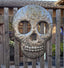 Day of the Dead Skull Metal Wall Decor