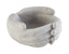 Cupped Cement Hands Bowl