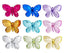 Butterfly Magnets