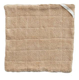 Terry Cotton Beige Washcloth