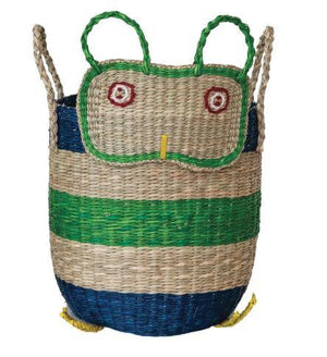 Large Owl Seagrass Basket