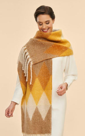 Mustard Mix Lulu Cozy Scarf