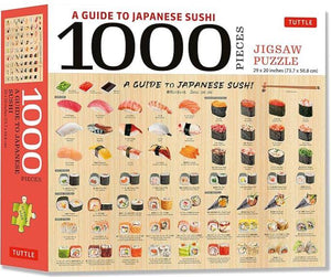 A Guide to Japanese Sushi - 1000 Pieces