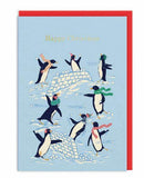 Happy Christmas Penguins Card