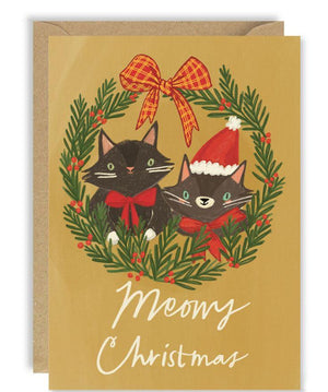 Meowy Christmas Card