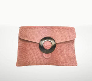 Serraje Pink Ramiz Leather Bag