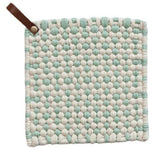 Green Crochet Pot Holder