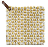 Yellow Crochet Pot Holder