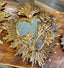 Tin Heart Mirror - Medium