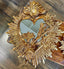 Tin Heart Mirror - Large