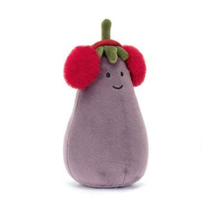 Toastie Vivacious Red Eggplant Stuffed Animal