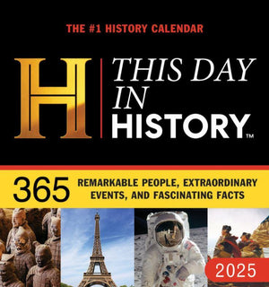 2025 History Channel This Day in History Wall Calendar