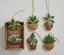 Potted Plant Beaded Ornaments