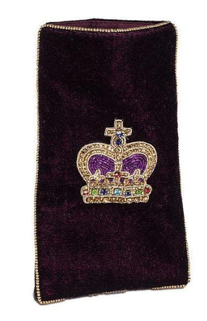 Crown Eyeglass Case