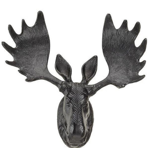 Moose Head Wall Decor 15"