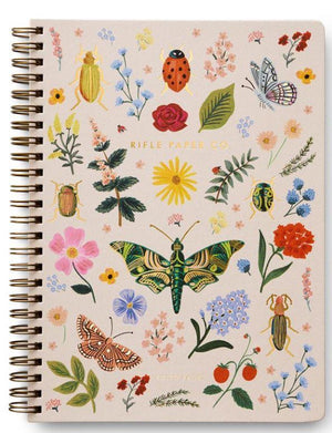 Curio Bugs and Plants Notebook