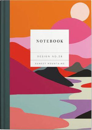 Sunset Mountain Notebook