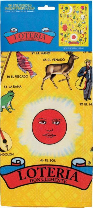 Loteria Tea Towel