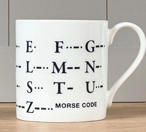 Morse Code Mug