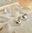 Puff Heart Stud Earrings