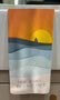 There It Goes Sunset Tea Towel