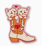 Cat Boots Sticker