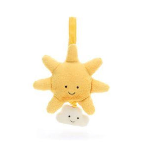 Sun Musical Pull Stuffed Animal