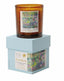 Impressionist Monet Amber Glass Candle