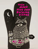 Make Your Own Dinner Raccoon Oven Mitt