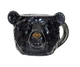 Black Bear Animal Head Mug