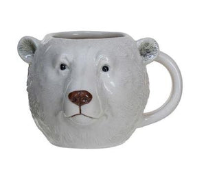 Polar Bear Animal Head Mug