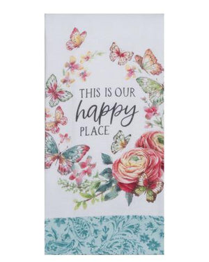 This is Our Happy Place Tea Towel