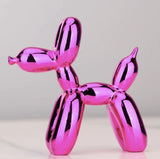 Purple Electroplating Balloon Dog Sculpture