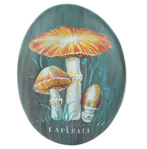 Caperata Mushroom Art Decor