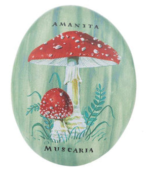 Muscaria Mushroom Art Decor