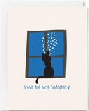 Gone But Not Forgotten Cat Card