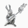 Rabbit & Carrot Pewter Salt & Pepper Shakers