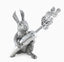 Rabbit & Carrot Pewter Salt & Pepper Shakers