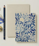 Blue Floral Thank You Card