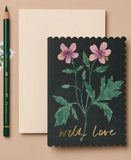 With Love Geranium Card