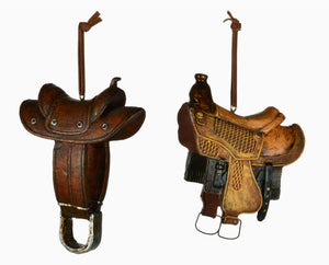 Brown Saddle Ornament