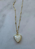 Moonstone Jalsa Heart Necklace