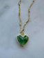 Aventurine Heart Necklace