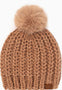 Chunky Knit nude Toque