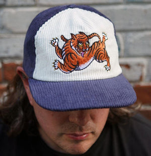 Tiger Two-Tone Corduroy Hat