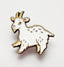 Mountain Goat Enamel Pin