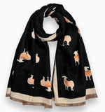 Reversible Sheep Scarf